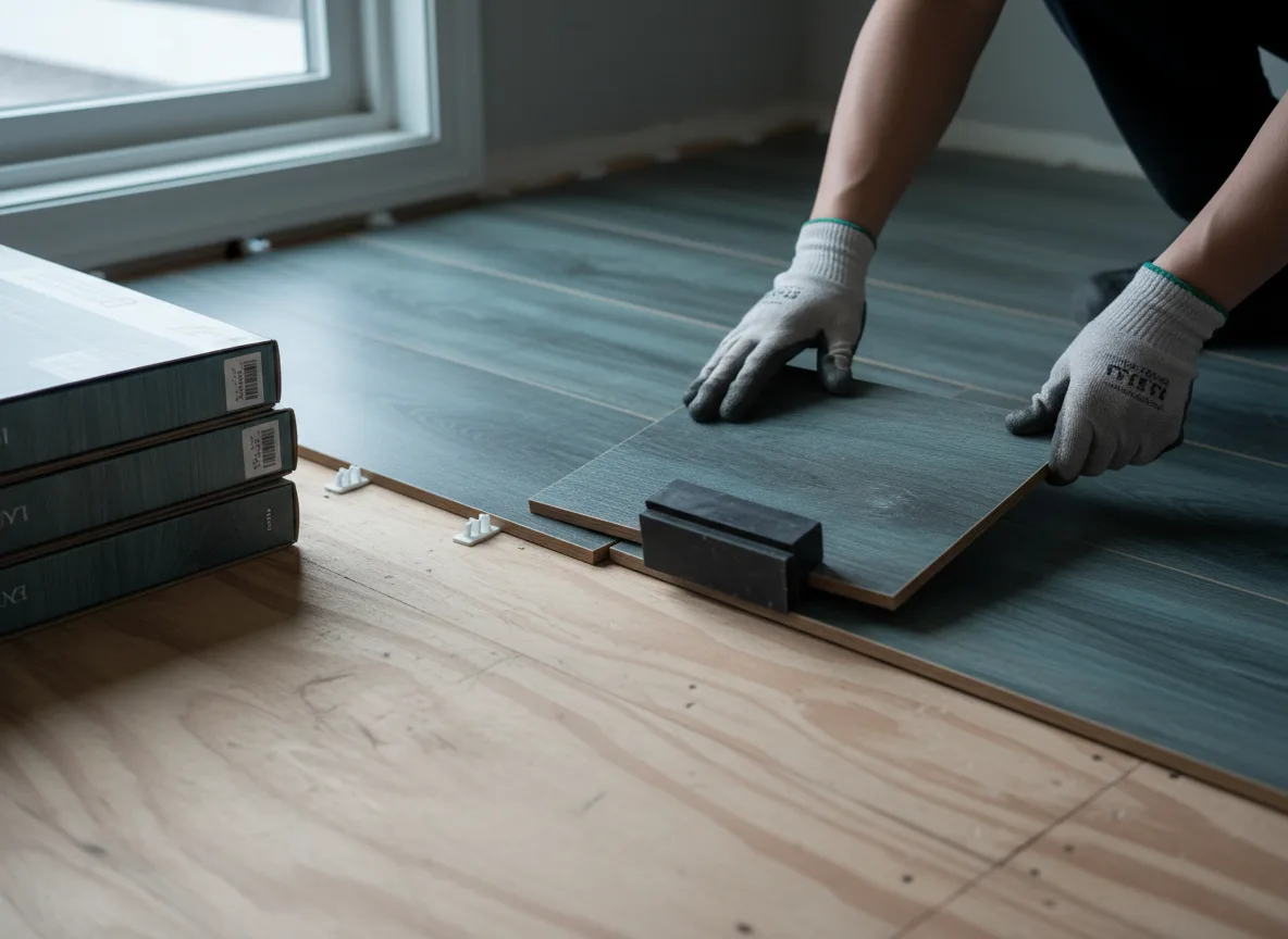 Luxury Vinyl Plank Installation company in Surrey, ND